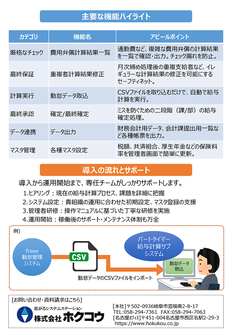 給与管理システム